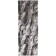 Vancouver Modern Abstract, Ivory/Brown/Taupe, 2'-10" x 7'-10" Runner