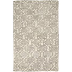 Belfort Transitional Trellis & Lattice, Gray/Ivory, 10' x 14' Area Rug