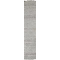 Janson Classic Striped Rug, Steel/Silver Gray, 2ft - 6in x 10ft, Runner, I92I6063GRYSLVI10