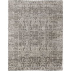 Eastfield Modern Abstract, Gray/Ivory, 3' x 5' Accent Rug