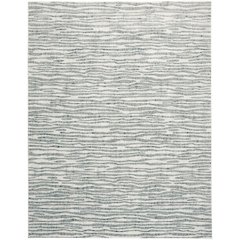 Atwell Contemporary Abstract Rug, Gray/Iceberg Green, 5ft-3in x 7ft-6in Area Rug, ATL3218FGRY000E76