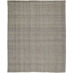Naples Space Dyed In/Outdoor Flatweave, Warm Gray/Tan, 8ft x 10ft Area Rug, NAP0751FIVYGRYF00