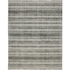 Mackay Transitional Stripes, Ivory/Green, 5' x 8' Area Rug