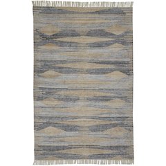Beckett Eco-Friendly Moroccan Desert Rug, Latte Tan/Gray, 3ft-6in x 5ft-6in, 8900815FGRYBGEC50