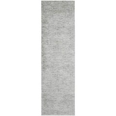 Atwell Transitional Abstract, Gray/Green/Ivory, 2'-8" x 8' Runner