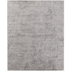 Whitton Modern Abstract, Gray/Tan/Ivory, 8' x 10' Area Rug