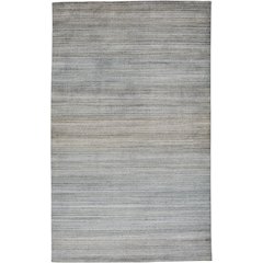 Milan Ombre Striped Rug, Misty Blue/Lilac, 5ft x 8ft Area Rug, 7346488FLILHAZE10