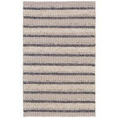Berkeley Modern Eco-Friendly Bouclé Rug, Natural/Dark Gray, 3ft-6in x 5ft-6in, 6790738FNATMLTC50