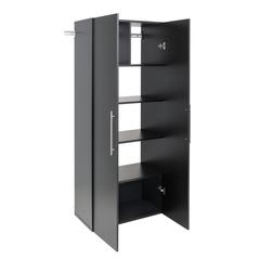 HangUps 30" Large Storage Cabinet, Black