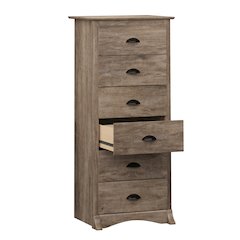 Salt Spring Tall 6-Drawer Chest, Drifted Gray