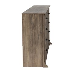 Prepac Salt Spring 8-Drawer Dresser, Drifted Gray