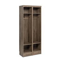 Narrow Entryway Organizer, Drifted Gray