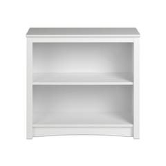 2-shelf Bookcase, White