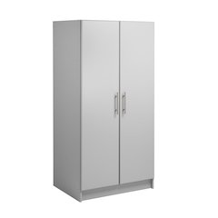 Elite 32 inch Wardrobe Cabinet, Gray