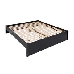King Select 4-Post Platform Bed, Black
