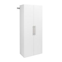 White HangUps 90" Storage Cabinet Set D - 3pc