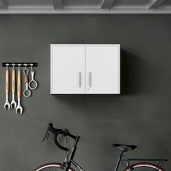 Danbury Storage Cabinet-Wall Cabinet, White