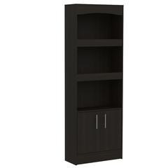 Dozza Bookcase Black Wengue