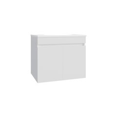 Tarentum Bathroom Vanity, 2 Doors, 2 Shelves, White