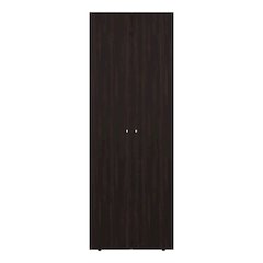 Ghent Armoire, 2 Doors, 4 Shelves, Walnut / Black Wengue