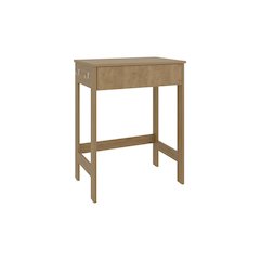 Yaak Desk, 1 Drawer, 4 Legs, Natural Oak