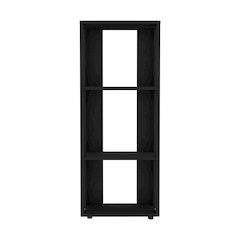 Laurier Office Library, 3 Shelves, Black