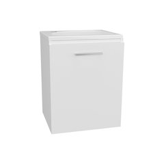 Bothell Bathroom Vanity, 1 Door, White