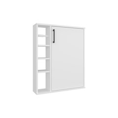 Clayton Medicine Cabinet, 1 Door, 7 Shelves, White