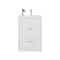 Olney Bathroom Vanity, 2 Doors, 1 Drawer, White