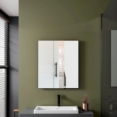 Athol Medicine Cabinet, White