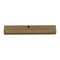 Northport Tv Stand, 3 Shelves, Natural Oak