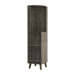 DEPOT E-SHOP Jaipur Corner Bar Cabinet
