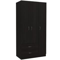 Bosko 3 Door Armoire Black Wengue