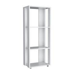 Laurier Office Library, 3 Shelves, White