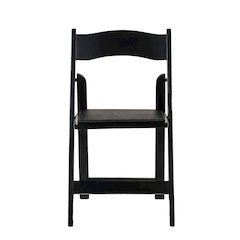 Commerical Seating Products American Padded Folding Chairs, Black