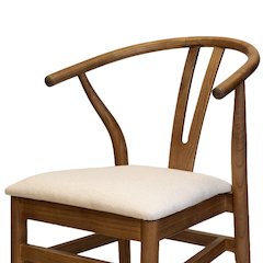 Commerical Seating Products Mid Century Dark Walnut Chairs