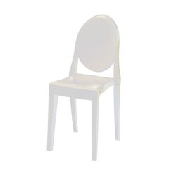 Commerical Seating Products RPC White Kage Side Chair