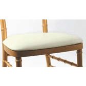 Commerical Seating Products Ivory Vinyl Cushions Chairs