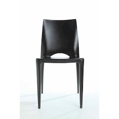 Commerical Seating Products Black Crescent Dining Chairs