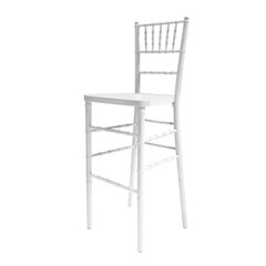 Commercial Seating Products Chiavari Barstool In White