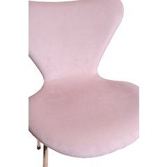Commercial Seating Products Velour Side Chair Pink