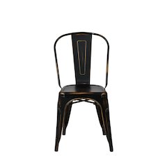 Commerical Seating Products Oscar Antique Black Dining Chairs