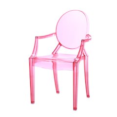 Commercial Seating Products Kage kids side chair with Arms,  Pink