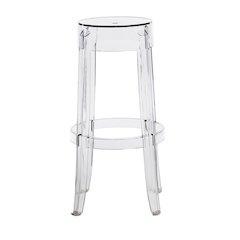 Commerical Seating Products RPC Clear  Kage Backless Stool Chairs