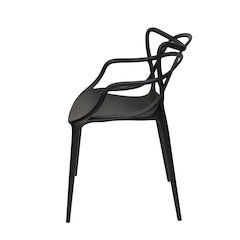 Set Of 1 Kids David Side Chair -Black