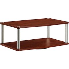 TV Stand for Up to 26-Inch Screens in Cherry Finish