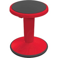 Hierarchy Height Adjustable Grow Stool- Short Stool (Red)