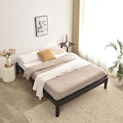 Stella Solid Pine Wood Platform Bed Frame