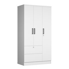 Symphony Wardrobe Closet with Two Drawers