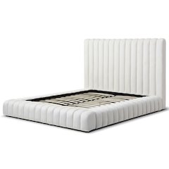 Avalon Velvet Upholstered Luxurious Platform Bed
